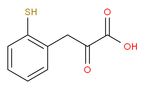 3-(2-mercaptophenyl)-2-oxopropanoic acid