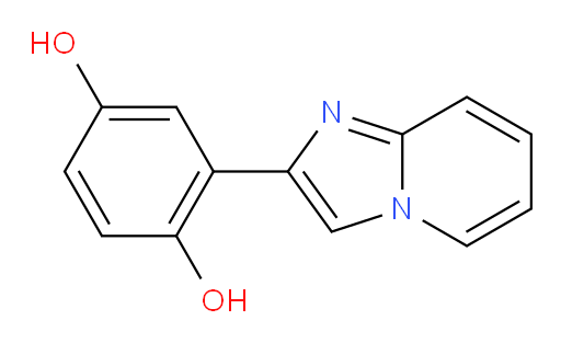 2-(imidazo[1,2-a]pyridin-2-yl)benzene-1,4-diol