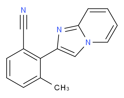 2-(imidazo[1,2-a]pyridin-2-yl)-3-methylbenzonitrile