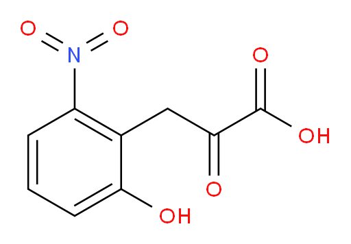 3-(2-hydroxy-6-nitrophenyl)-2-oxopropanoic acid