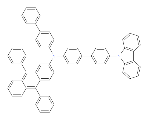 N-(4'-(9H-carbazol-9-yl)-[1,1'-biphenyl]-4-yl)-N-([1,1'-biphenyl]-4-yl)-9,10-diphenylanthracen-2-amine