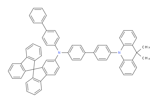 N-([1,1'-biphenyl]-4-yl)-N-(4'-(9,9-dimethylacridin-10(9H)-yl)-[1,1'-biphenyl]-4-yl)-9,9'-spirobi[fluoren]-2-amine