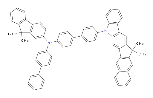 N-([1,1'-biphenyl]-4-yl)-N-(4'-(13,13-dimethylbenzo[5,6]indeno[1,2-b]carbazol-5(13H)-yl)-[1,1'-biphenyl]-4-yl)-9,9-dimethyl-9H-fluoren-2-amine