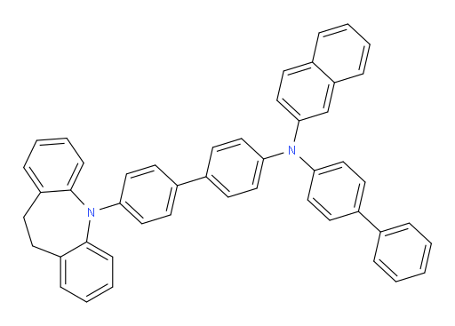 N-([1,1'-biphenyl]-4-yl)-N-(4'-(10,11-dihydro-5H-dibenzo[b,f]azepin-5-yl)-[1,1'-biphenyl]-4-yl)naphthalen-2-amine