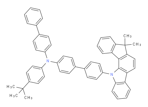 N-([1,1'-biphenyl]-4-yl)-N-(4-(tert-butyl)phenyl)-4'-(7,7-dimethylindeno[1,2-a]carbazol-12(7H)-yl)-[1,1'-biphenyl]-4-amine