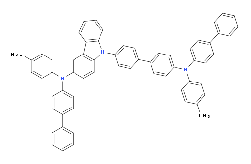 N-([1,1'-biphenyl]-4-yl)-9-(4'-([1,1'-biphenyl]-4-yl(p-tolyl)amino)-[1,1'-biphenyl]-4-yl)-N-(p-tolyl)-9H-carbazol-3-amine