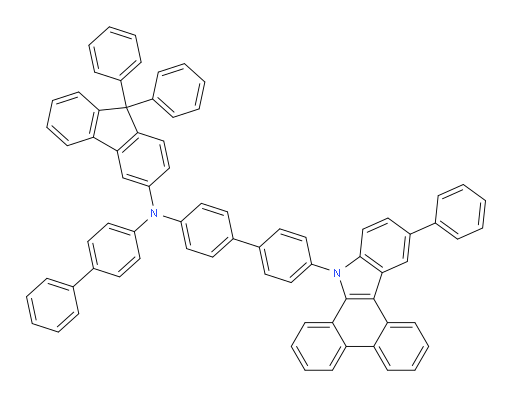 N-([1,1'-biphenyl]-4-yl)-9,9-diphenyl-N-(4'-(12-phenyl-9H-dibenzo[a,c]carbazol-9-yl)-[1,1'-biphenyl]-4-yl)-9H-fluoren-3-amine