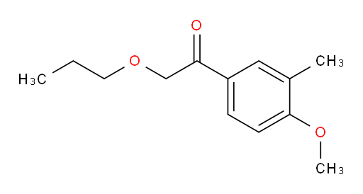 1-(4-methoxy-3-methylphenyl)-2-propoxyethanone