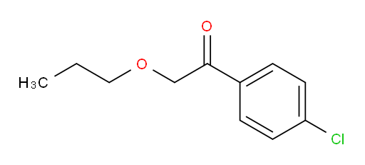 1-(4-chlorophenyl)-2-propoxyethanone
