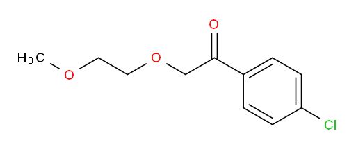 1-(4-chlorophenyl)-2-(2-methoxyethoxy)ethanone