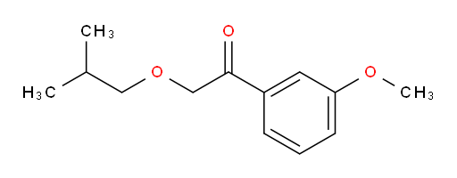 2-isobutoxy-1-(3-methoxyphenyl)ethanone