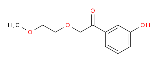 1-(3-hydroxyphenyl)-2-(2-methoxyethoxy)ethanone