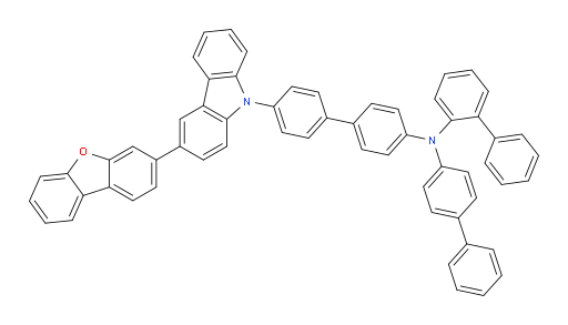 N-([1,1'-biphenyl]-4-yl)-N-(4'-(3-(dibenzo[b,d]furan-3-yl)-9H-carbazol-9-yl)-[1,1'-biphenyl]-4-yl)-[1,1'-biphenyl]-2-amine