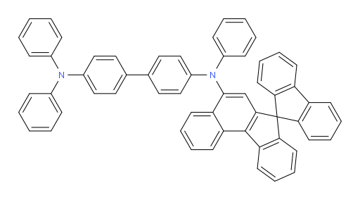 N4,N4,N4'-triphenyl-N4'-(spiro[benzo[c]fluorene-7,9'-fluoren]-5-yl)-[1,1'-biphenyl]-4,4'-diamine
