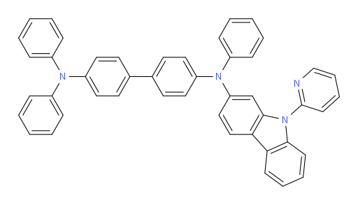 N4,N4,N4'-triphenyl-N4'-(9-(pyridin-2-yl)-9H-carbazol-2-yl)-[1,1'-biphenyl]-4,4'-diamine