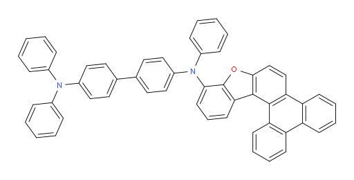 N4,N4,N4'-triphenyl-N4'-(triphenyleno[2,1-b]benzofuran-8-yl)-[1,1'-biphenyl]-4,4'-diamine