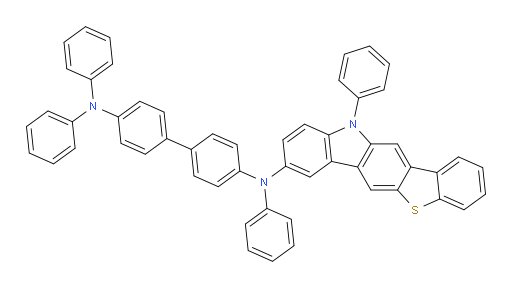 N4,N4,N4'-triphenyl-N4'-(11-phenyl-11H-benzo[4,5]thieno[3,2-b]carbazol-8-yl)-[1,1'-biphenyl]-4,4'-diamine