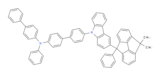 N-([1,1'-biphenyl]-4-yl)-4'-(3-(8,8-dimethyl-4-phenyl-4,8-dihydrocyclopenta[def]fluoren-4-yl)-9H-carbazol-9-yl)-N-phenyl-[1,1'-biphenyl]-4-amine