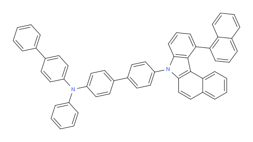 N-([1,1'-biphenyl]-4-yl)-4'-(11-(naphthalen-1-yl)-7H-benzo[c]carbazol-7-yl)-N-phenyl-[1,1'-biphenyl]-4-amine