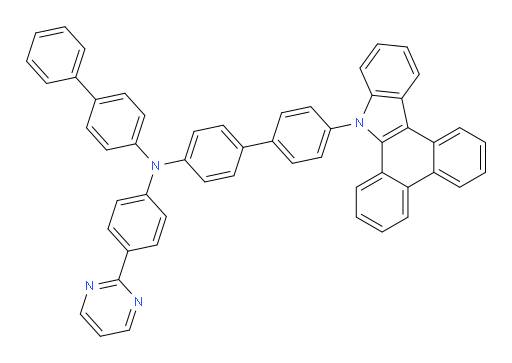 N-([1,1'-biphenyl]-4-yl)-4'-(9H-dibenzo[a,c]carbazol-9-yl)-N-(4-(pyrimidin-2-yl)phenyl)-[1,1'-biphenyl]-4-amine