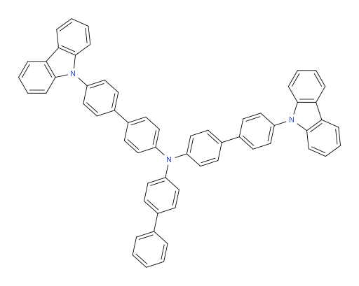 N-(4'-(9H-carbazol-9-yl)-[1,1'-biphenyl]-4-yl)-N-([1,1'-biphenyl]-4-yl)-4'-(9H-carbazol-9-yl)-[1,1'-biphenyl]-4-amine