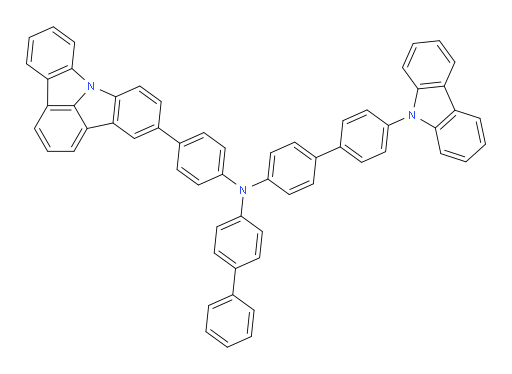 N-([1,1'-biphenyl]-4-yl)-4'-(9H-carbazol-9-yl)-N-(4-(indolo[3,2,1-jk]carbazol-5-yl)phenyl)-[1,1'-biphenyl]-4-amine