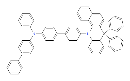 N-([1,1'-biphenyl]-4-yl)-4'-(7,7-diphenylbenzo[c]acridin-12(7H)-yl)-N-phenyl-[1,1'-biphenyl]-4-amine