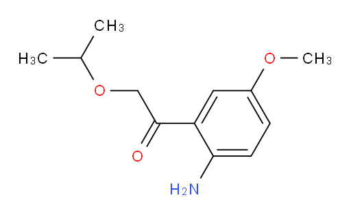 1-(2-amino-5-methoxyphenyl)-2-isopropoxyethanone