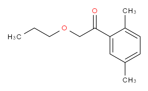 1-(2,5-dimethylphenyl)-2-propoxyethanone