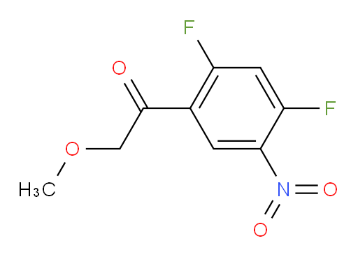 1-(2,4-difluoro-5-nitrophenyl)-2-methoxyethanone