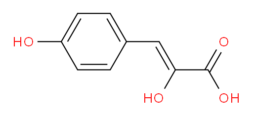(Z)-2-hydroxy-3-(4-hydroxyphenyl)acrylic acid