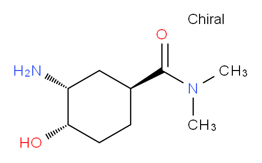 (1S,3R,4S)-3-amino-4-hydroxy-N,N-dimethylcyclohexanecarboxamide