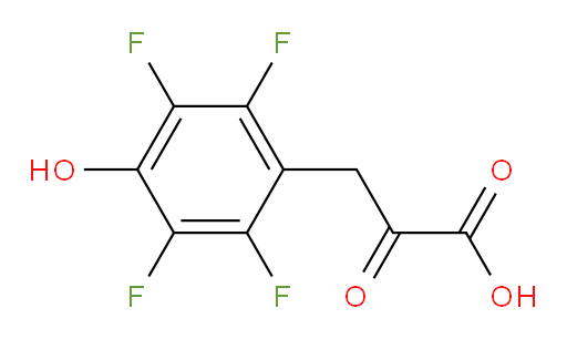 2-oxo-3-(2,3,5,6-tetrafluoro-4-hydroxyphenyl)propanoic acid