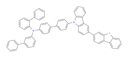 N-([1,1'-biphenyl]-3-yl)-N-(4'-(3-(dibenzo[b,d]thiophen-3-yl)-9H-carbazol-9-yl)-[1,1'-biphenyl]-4-yl)-[1,1'-biphenyl]-2-amine