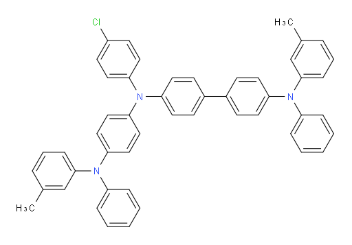 N4-(4-chlorophenyl)-N4'-phenyl-N4-(4-(phenyl(m-tolyl)amino)phenyl)-N4'-(m-tolyl)-[1,1'-biphenyl]-4,4'-diamine
