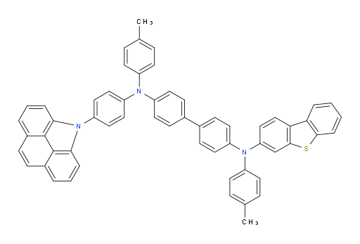 N4-(4-(4H-benzo[def]carbazol-4-yl)phenyl)-N4'-(dibenzo[b,d]thiophen-3-yl)-N4,N4'-di-p-tolyl-[1,1'-biphenyl]-4,4'-diamine