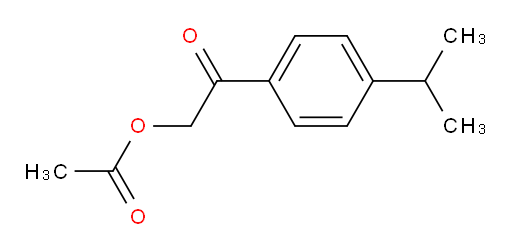 2-(4-isopropylphenyl)-2-oxoethyl acetate