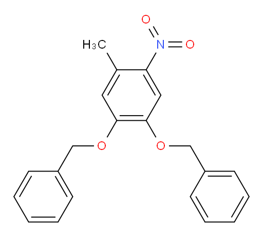 (((4-methyl-5-nitro-1,2-phenylene)bis(oxy))bis(methylene))dibenzene