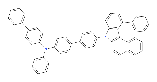 N-([1,1'-biphenyl]-4-yl)-N-phenyl-4'-(11-phenyl-7H-benzo[c]carbazol-7-yl)-[1,1'-biphenyl]-4-amine