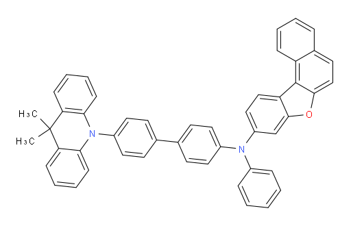 N-(4'-(9,9-dimethylacridin-10(9H)-yl)-[1,1'-biphenyl]-4-yl)-N-phenylnaphtho[2,1-b]benzofuran-9-amine