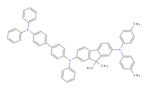 N2-(4'-(diphenylamino)-[1,1'-biphenyl]-4-yl)-9,9-dimethyl-N2-phenyl-N7,N7-di-p-tolyl-9H-fluorene-2,7-diamine