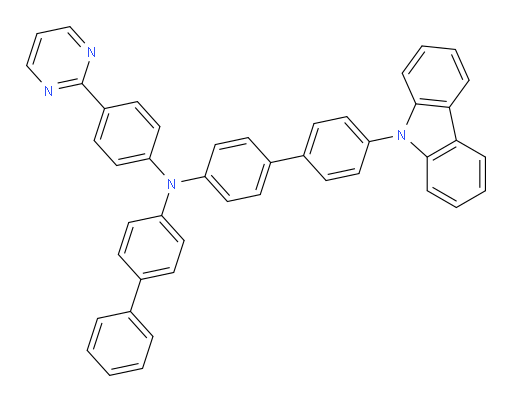 N-([1,1'-biphenyl]-4-yl)-4'-(9H-carbazol-9-yl)-N-(4-(pyrimidin-2-yl)phenyl)-[1,1'-biphenyl]-4-amine