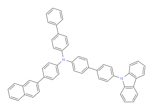 N-([1,1'-biphenyl]-4-yl)-4'-(9H-carbazol-9-yl)-N-(4-(naphthalen-2-yl)phenyl)-[1,1'-biphenyl]-4-amine