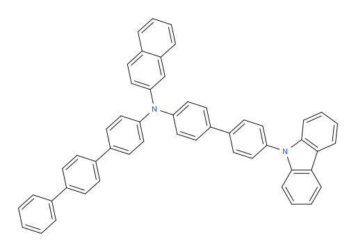 N-(4'-(9H-carbazol-9-yl)-[1,1'-biphenyl]-4-yl)-N-([1,1':4',1''-terphenyl]-4-yl)naphthalen-2-amine