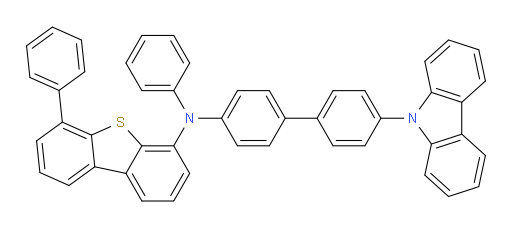 N-(4'-(9H-carbazol-9-yl)-[1,1'-biphenyl]-4-yl)-N,6-diphenyldibenzo[b,d]thiophen-4-amine