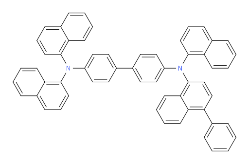 N4,N4,N4'-tri(naphthalen-1-yl)-N4'-(4-phenylnaphthalen-1-yl)-[1,1'-biphenyl]-4,4'-diamine