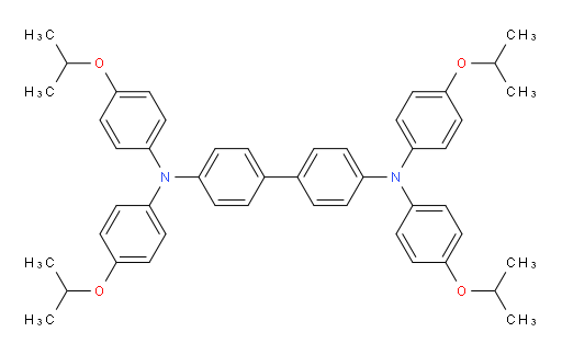 N4,N4,N4',N4'-tetrakis(4-isopropoxyphenyl)-[1,1'-biphenyl]-4,4'-diamine