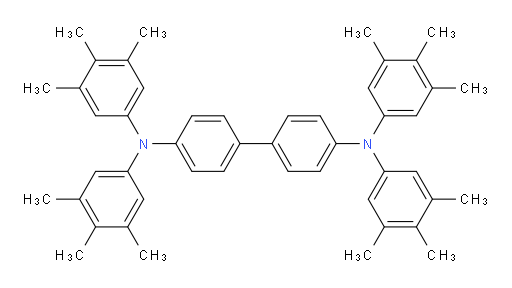 N4,N4,N4',N4'-tetrakis(3,4,5-trimethylphenyl)-[1,1'-biphenyl]-4,4'-diamine