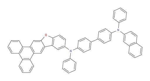 N4-(naphthalen-2-yl)-N4,N4'-diphenyl-N4'-(triphenyleno[2,3-b]benzofuran-13-yl)-[1,1'-biphenyl]-4,4'-diamine