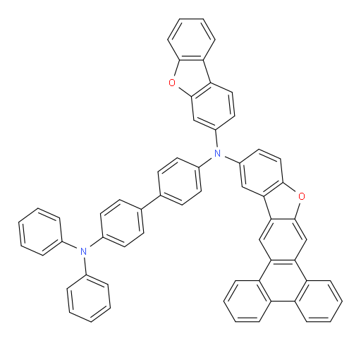 N4-(dibenzo[b,d]furan-3-yl)-N4',N4'-diphenyl-N4-(triphenyleno[2,3-b]benzofuran-13-yl)-[1,1'-biphenyl]-4,4'-diamine